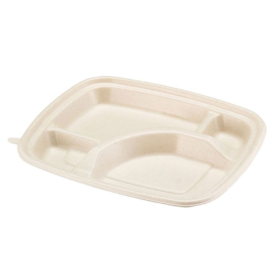 バガス入れもの(弁当) 本体のみ・300個 BB弁当N24-20Aラミ ※陰電子範囲可 ※北海道・沖縄・離島 貨物輸送別途 653870