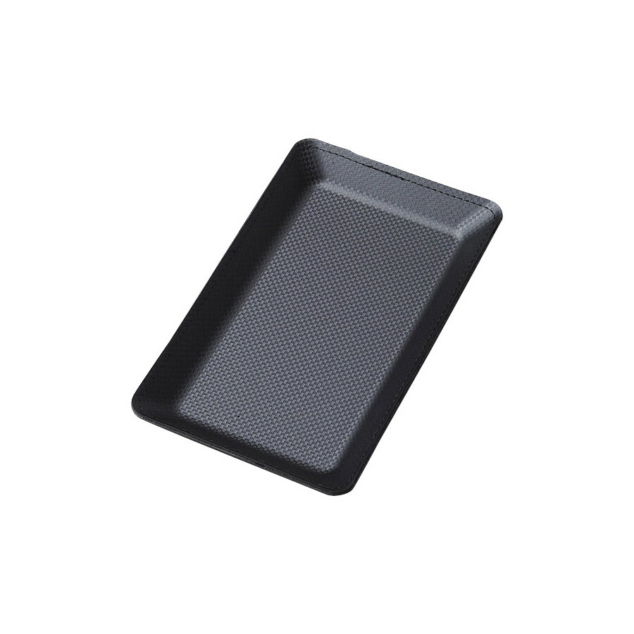☆安心の定価販売☆】 コイントレー レザー調カルトン 小 黒 キャッシュトレー オープン工業 M便 コイントレー (レザー調カルトン)