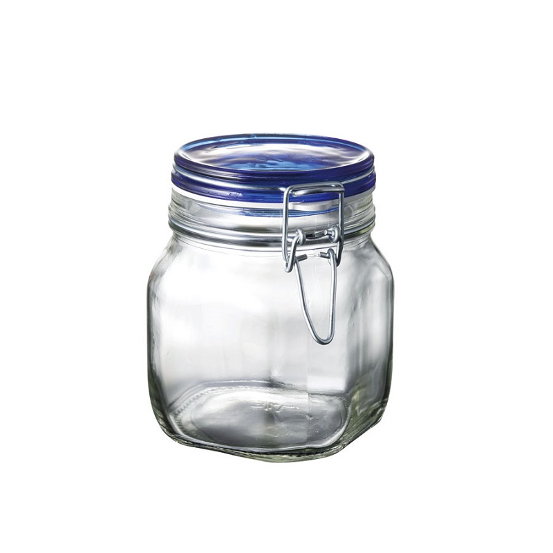 12個セット フィドブルー キャニスター 750ml SALUS(セイラス) 4521540239928 キッチン雑貨 保存容器 ストッカー 密封ケース オシャレ保存ビン 小物や雑貨を可愛く収納♡|atta店