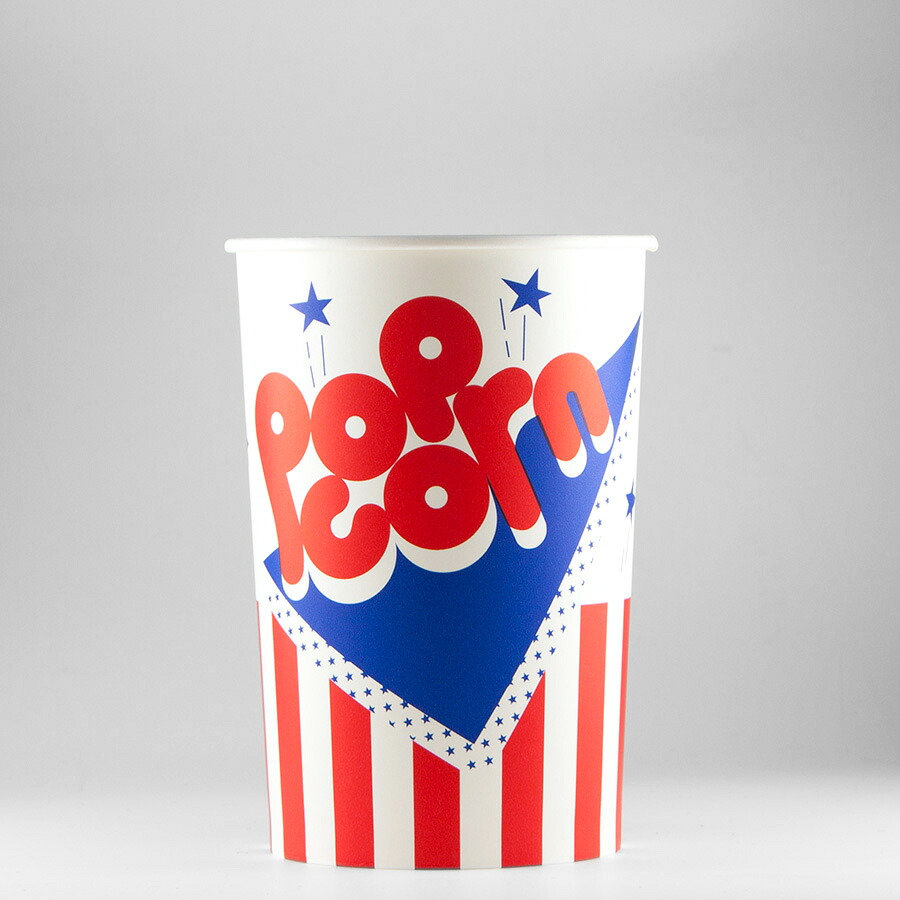 ポップコーン優勝杯 1044ml(36.5薬局衡オンス) 1容器に並べる:500個入り口・入口 SI-1000Bニューポップコーン 【第八芸術館イベントテイクアウト・お役目用・使い捨て食料雑貨類容れもの】