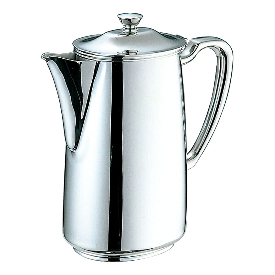 YUKIWA ユキワ B渕ロイヤルウォーターポット蓋付 1800竓 03025100 WATER POT/ROYAL/OVAL ステンレス鋼製【珈琲装置 喫茶店 食べ物屋 旅人宿 勝手もと 御勤め用 膳立て物の具 労働者階級遣りくち】