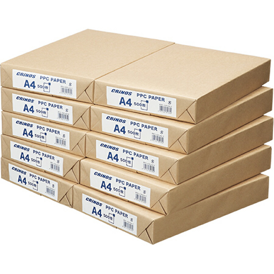 楽天市場 コピー用紙 w 1箱5000枚入 日本クリノス Ppcペーパー インクジェットプリンタ用紙 レーザープリンタ用紙 Atta楽天市場店