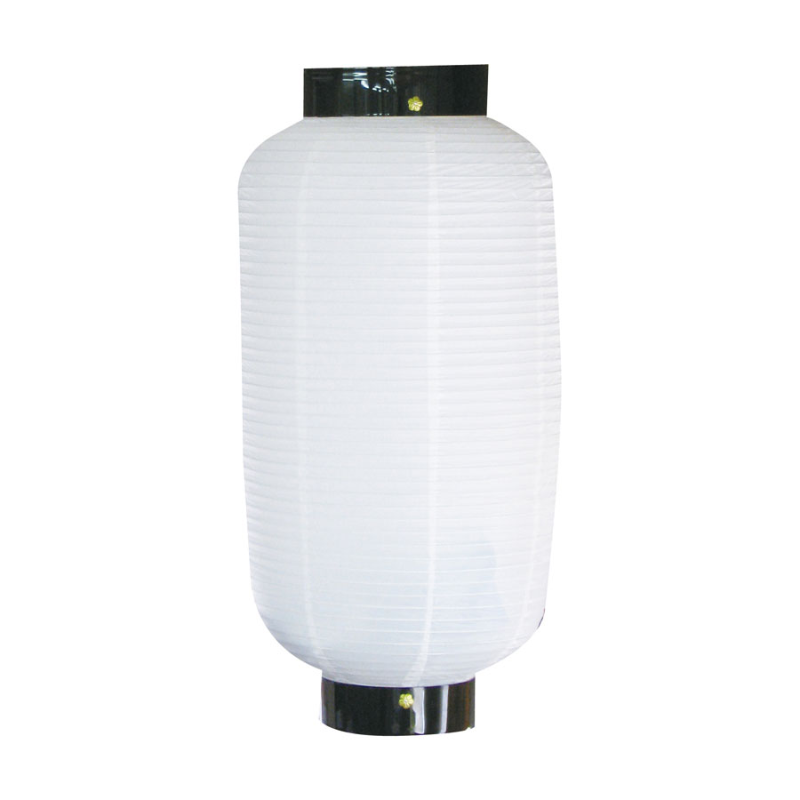 楽天市場】博多長ちょうちん 白無地 φ600xH1560mm ※ビニール製 9056