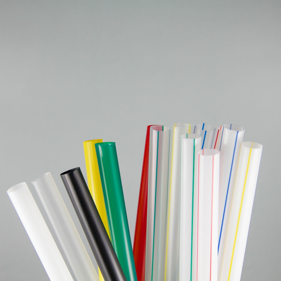 爆安プライス タピオカストロー 13mm 21cm 梱包なし 110本入り箱 20本 赤 黄 緑 黒 白 クリア ストライプ白地 Fucoa Cl