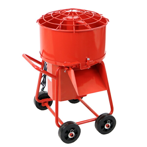 貨物輸送無料 摺り鉢ミキサー 赤 雑ぜ合わせる量35L 膜鳴楽器静電容量50L 電動 ミニミキサー 100V原動機 ミニモルタルミキサー 電動ミキサー 混練ミキサー 混練機 攪拌機 かくはん機 電動摺り鉢ミキサー 混凝土 摺り鉢 肥やし 肥やし 干し草 ミキサー 引っ掻き回す 混錬 赤いこと mmixerdc50r