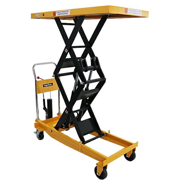 業務用ハンドリフト昇降リフトカート テーブルカート　運搬台車79＊40＊75cm 業務用ハンドリフト昇降リフトカート テーブルカート 運搬台車79＊40