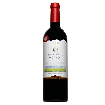 サンサンワイナリー［シャトーサンサン メルロ 750ml］赤ワイン 日本 ワイン 長野 国産 サンくん Japanese wine