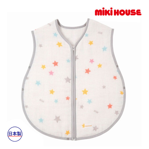 ミキハウス定め事売りわたす店/ミキハウス mikihouse ガーゼスリーパー