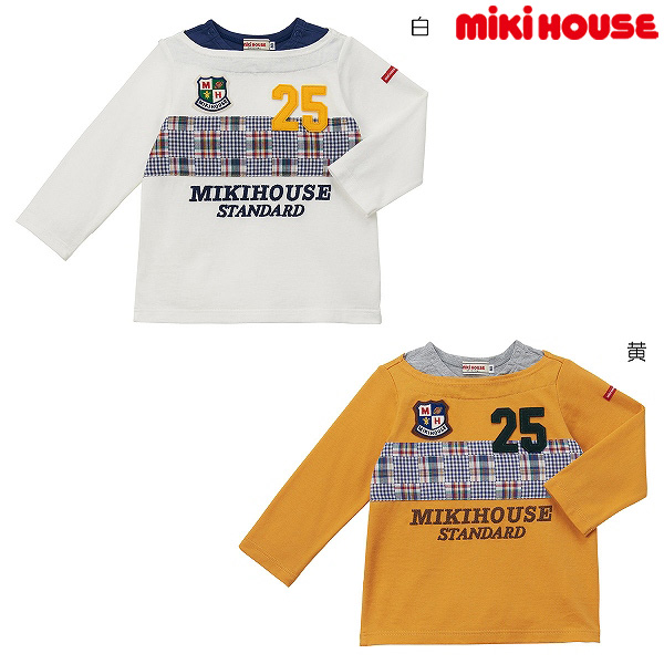 Tシャツ カットソー 21a W新作 送料無料 ミキハウス正規販売店 ミキハウス Mikihouse 長袖ｔシャツ 110cm 1cm 130cm 140cm 150cm Beachsidecliniccr Com