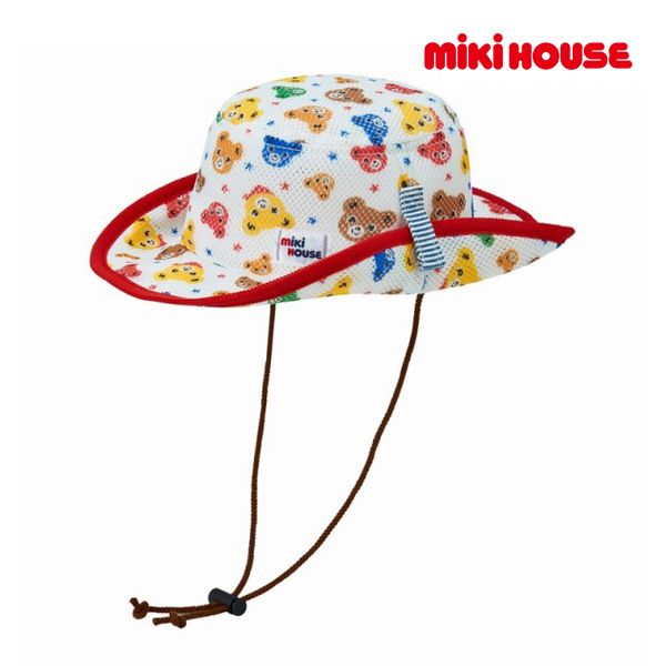 ミキハウス正規販売店 ミキハウス Mikihouse 日よけ付きテンガロンハット 48cm 50cm 52cm 54cm 56cm 在庫あります メール便対応可 同じ総柄シリーズで 赤ちゃん Painandsleepcenter Com