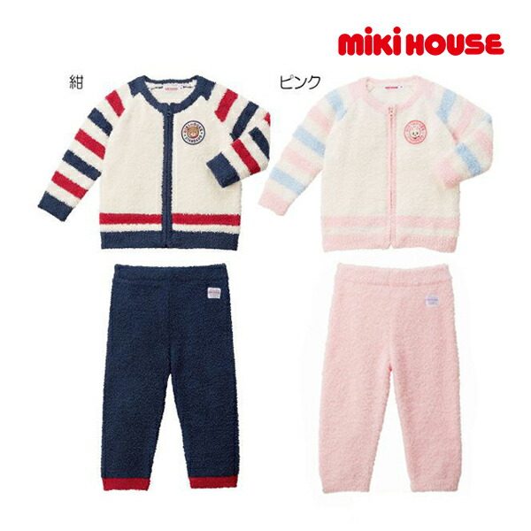 ミキハウス正規販売店 ミキハウス mikihouse ルームウェア 100-110 80-90 S L 120-130 M