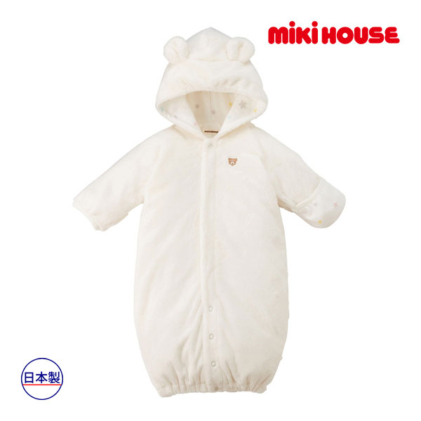 楽天市場】【ミキハウス】マイクロファーカバーオール【43-1207-498