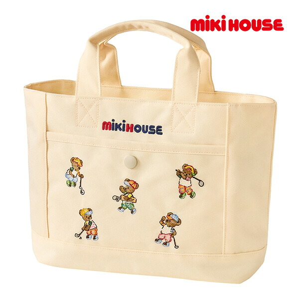 ●期間限定P11倍●取り寄せ商品●ミキハウス mikihouse ミキハウスベア トートバッグ 男の子 女の子 ゴルフ サブバッグ（サイズなし）キッズ ジュニア 春 夏 秋 冬 おしゃれ かわいい かっこいい 人気
