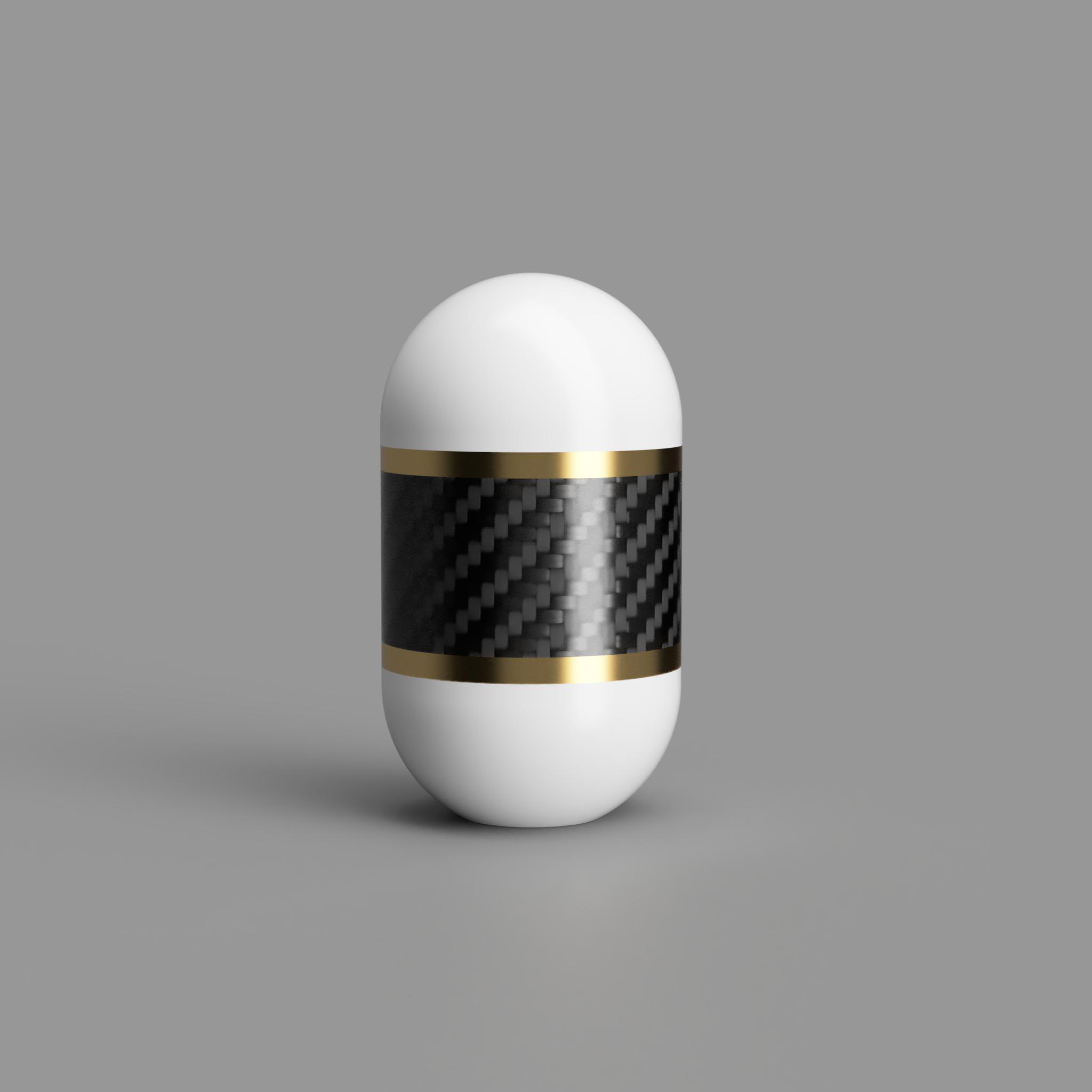 ASI Golden Lever GL Handle Carbon Fiber Ring Capsule Obi アーケード スティック インドネシア ゴールデンレバー用 GL ハンドル カーボン ファイバー リング カプセル トップ 帯 バリエーション