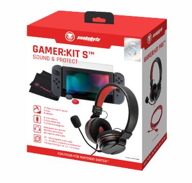 楽天市場 Snakebyte 任天堂 Switch ヘッドセット 本体保護パーツセット Gamer Kit S 84 ゲーマー キット S インラインコントローラー付きヘッドセット 延長ケーブル 強化ガラス製スクリーンプロテクター スティックキャップ 同梱 Attasa アタッサ 楽天市場店