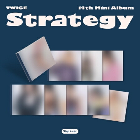 TWICE〜BDM特典 コンプ STRATEGY 楽天市場】☆BDM特典☆ TWICE - 14th Mini Album 「STRATEGY