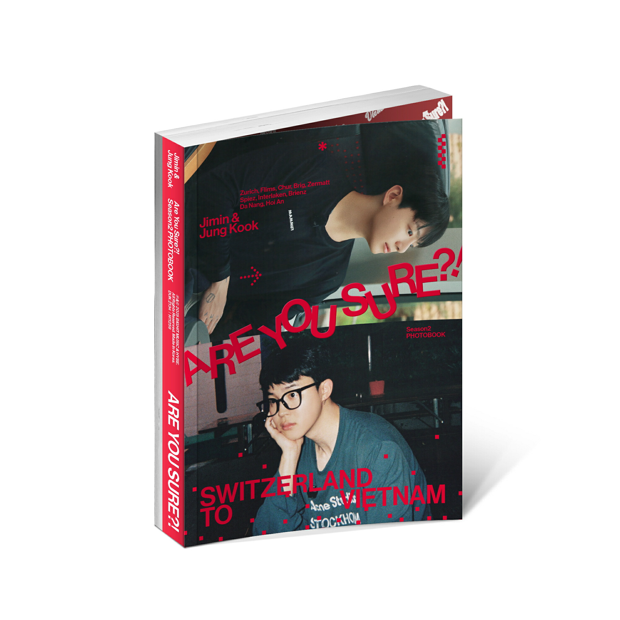 楽天市場】JIMIN x JUNGKOOK [ Are You Sure?! ] PHOTOBOOK / BTS