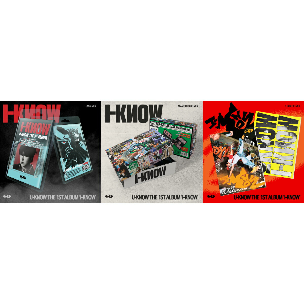 楽天市場】U-KNOW YUNHO - 1st Full Album 「I-KNOW」 (Tabloid Ver