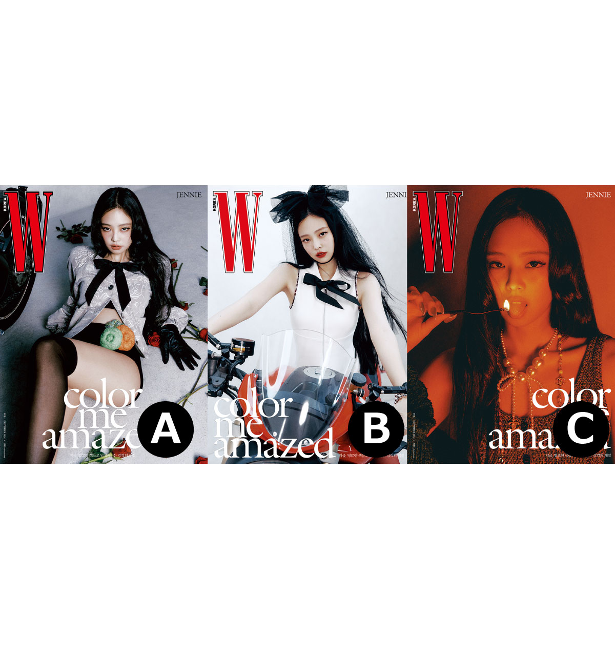 楽天市場】[和訳付き] W KOREA 2024年 11月号 BLACKPINK JENNIE