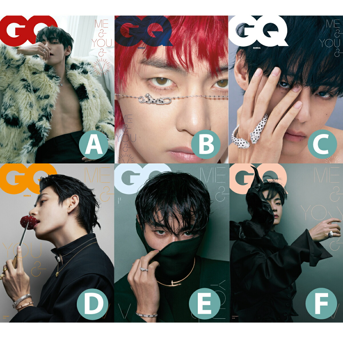 楽天市場】【和訳付き】GQ 2026年 2月号 V BTS 表紙 韓国雑誌 MAGAZINE