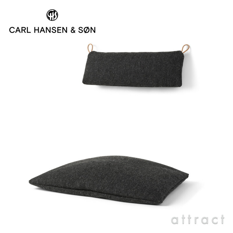 カールハンセン \u0026 サン Carl Hansen \u0026 Son ロッキング女性議長 Rocking Chair CH45 専用座蒲団書き割り 居敷き＋うしろ側座蒲団 布切れ：Fabric Group 3 Hallingdal #180 *女性議長本体は別売 ハンス J. ウェグナー Hans.J.Wegner