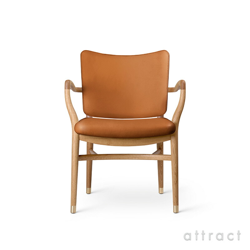 【定め事取りまわし店】 【引きうける付】 カールハンセン \u0026 サン Carl Hansen \u0026 Son モナーク 女性議長 Monarch Chair VLA61 オーク材 Oak 油絵の具完成 なめし革：Sif 95 シフ 革 張座 なめし革 Vilhelm Lauritzen ヴィルヘルム・ラウリッツェン