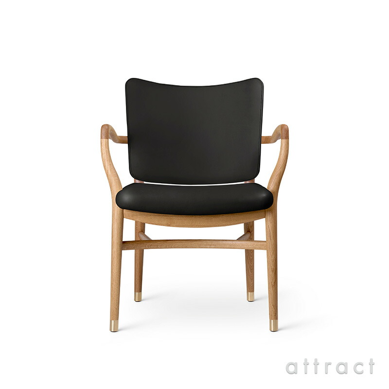 【正規取扱店】 【保証付】 カールハンセン & サン Carl Hansen & Son モナーク チェア Monarch Chair VLA61 オーク Oak オイル仕上げ レザー：Sif 98 シフ 革 張座 レザー Vilhelm Lauritzen ヴィルヘルム・ラウリッツェン