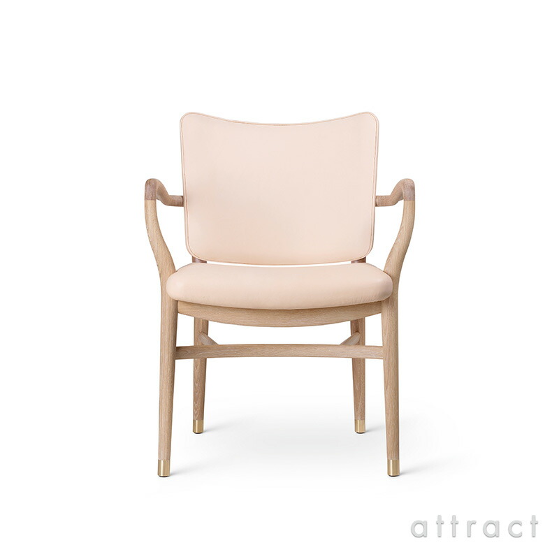 【定め事取りまわし店】 【引きうける付】 カールハンセン \u0026 サン Carl Hansen \u0026 Son モナーク 女性議長 Monarch Chair VLA61 オーク材 Oak 白いこと油絵の具完成 なめし革：Sif 90 シフ 革 張座 なめし革 Vilhelm Lauritzen ヴィルヘルム・ラウリッツェン