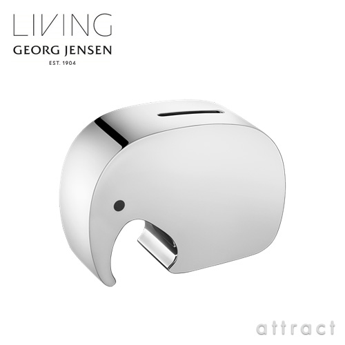 【楽天市場】ジョージ ジェンセン GEORG JENSEN エレファント マニファント Moneyphant Lサイズ コインバンク 貯金箱  ミラー仕上げ ゾウ ステンレス デザイナー：Jørgen Møller ヨーゲン・ミュラー ジョージジェンセンデンマーク  北欧【RCP ...