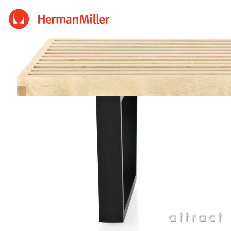 ハーマンミラー Herman Miller ネルソン プラットフォームベンチ Nelson Platform Bench 10mm ウッドベース トップ メープル デザイン George Nelson Pb 72 W Ul サイド テーブル ベンチ イームズ 椅子 チェア Rcp Smtb Kd Rocrooms Com