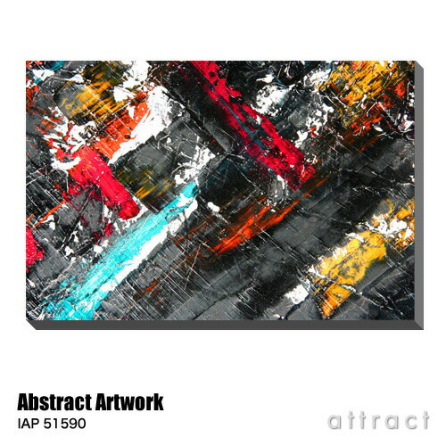 アートパネル Art Panel Abstract Artwork W800×H530mm IAP 51590 Dr.G アートポスター キャンバス MDF インテリア 壁掛け アクリル 油絵具 壁面 デザイン リビング 抽象画 フレーム 【RCP】【smtb-KD】