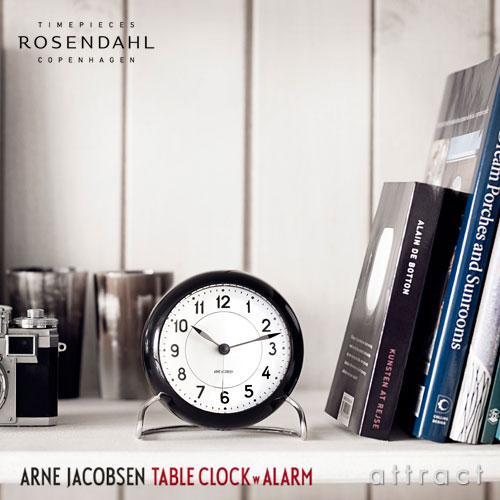 AJ 早見表時辰儀 AJ Table Clock  ローゼンダール ROSENDAHL 早見表時辰儀 Table Clock アルネ ヤコブセン Arne Jacobsen Φ110粍 LED灯・目ざまし時計役立つこと 置時計 目ざまし時計時辰儀 【RCP】【smtb-KD】