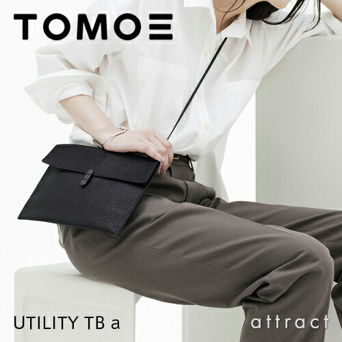 【正規取扱店】 TOMOE トモエ UTILITY TB a ユーティリティ TB a マルチケース ショルダーバッグ サコッシュ iPad mini A5サイズ対応 ショルダーストラップ付・カラー：3色 Cowhide シュリンクレザー 牛革 日本 トライオン 【RCP】【smtb-KD】