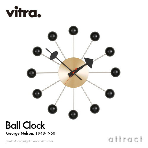 楽天市場】ヴィトラ Vitra Ball Clock ボールクロック Wall Clock