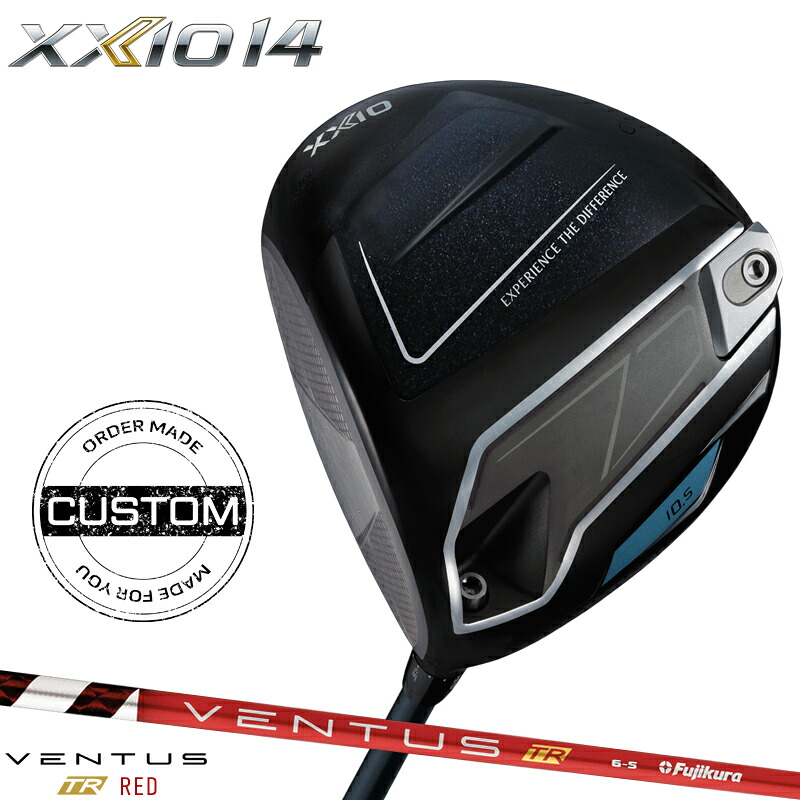 【受注生産】【正規品】 左打用 ダンロップ ゼクシオ 14 ドライバー フジクラ ベンタス TR レッド 装着 カスタムオーダー XXIO14 レフティー VENTUS TR RED 2026年1月発売