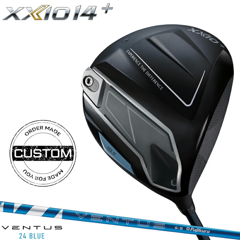 【受注生産】【正規品】 右打用 ダンロップ ゼクシオ 14 プラス ドライバー フジクラ 24 ベンタス ブルー 装着 カスタムオーダー XXIO14+ 9度/10.5度 24 VENTUS BLUE 2025年11月発売｜アトラクトゴルフ 店
