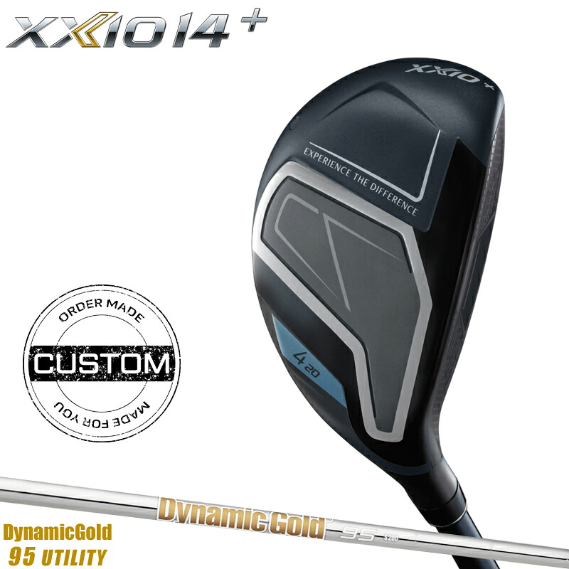 【受注生産】【正規品】 右打用 ダンロップ ゼクシオ 14 プラス ハイブリッド ダイナミックゴールド 95 ユーティリティ 装着 カスタムオーダー XXIO14+ H3/H4/H5/H6/H7 DG95 UTILITY 2025年11月発売｜アトラクトゴルフ 店