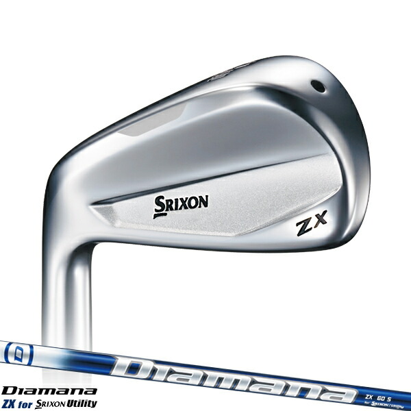 シャフト装着仕様 ダンロップ Srixon Zx Hybrid アイアン型ユーティリティ 左打ち用 レフティー ディアマナzx純正カーボン アトラクト ゴルフ Zx Zx Utility Zx スリクソン 新品 左用 メンズクラブ 左用 安心の日本仕様 日本正規品 ユーティリティdiamana 送料無料 For 店