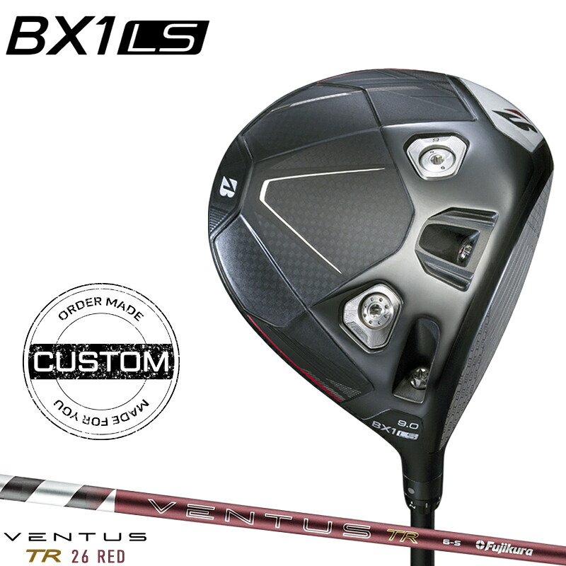 【受注生産】【正規品】 右打用 ブリヂストンゴルフ BX1 LS ロースピン ドライバー フジクラ 26 ベンタス TR レッド カスタムオーダー BSBX1LSDR 26 VENTUS TR RED 2025年9月発売|アトラクトゴルフ 店