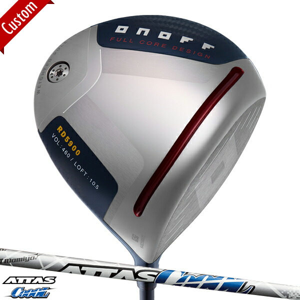 限定製作 カスタム 赤オノフ Rd5900 ドライバーattas Coool シャフト装着仕様 グローブライド Onoff Aka アカ Dr アッタスパンチ Attas9 完売 Prestomaalaus Fi