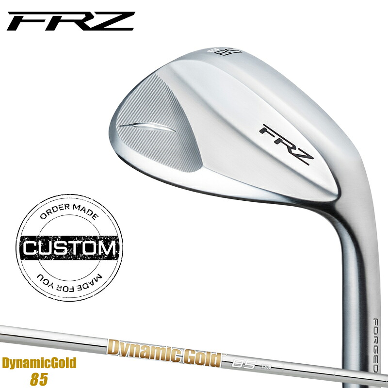 【受注生産】【正規品】 右打用 フォーティーン FRZ ウェッジ パールサテン ダイナミックゴールド 85 装着 カスタムオーダー FOURTEEN FRZ シルバー DG85 2024年9月発売モデル｜アトラクトゴルフ 店
