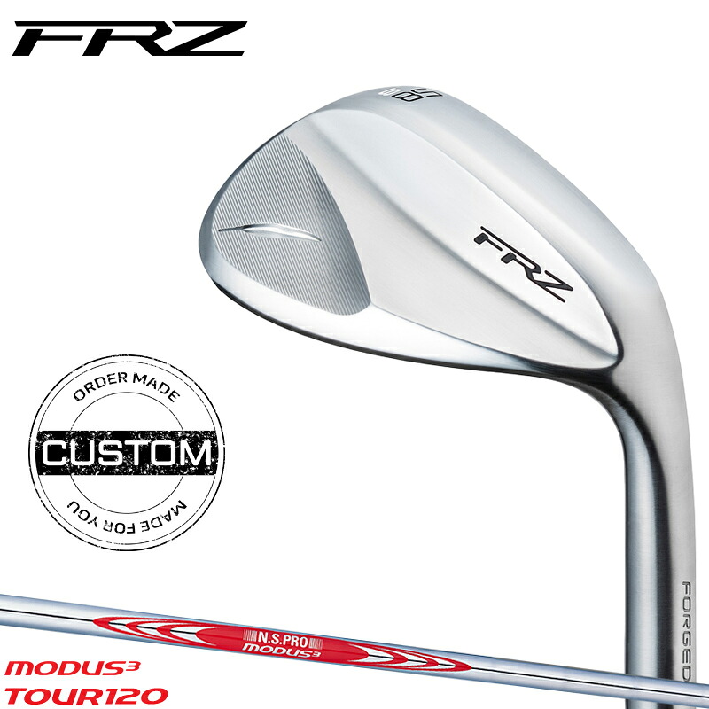 【受注生産】【正規品】 右打用 フォーティーン FRZ ウェッジ パールサテン NSプロ モーダス3 ツアー120 装着 カスタムオーダー FOURTEEN FRZ シルバー MODUS3 TOUR120 2024年9月発売モデル