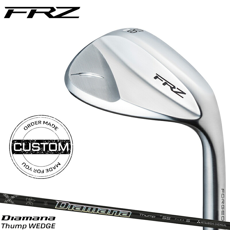 【受注生産】【正規品】 右打用 フォーティーン FRZ ウェッジ パールサテン ディアマナ サンプ ウェッジ 装着 カスタムオーダー FOURTEEN FRZ シルバー Diamana THUMP Wedge 2024年9月発売モデル