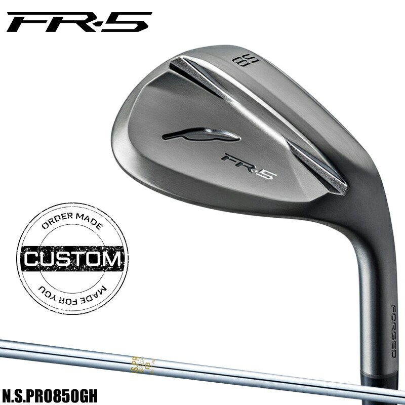 【受注生産】【正規品】 右打用 フォーティーン FR-5 ウェッジ ダイアモンドブラックサテン NSプロ 850GH 装着 カスタムオーダー FOURTEEN FR5 黒 N.S.PRO850GH 2025年5月発売モデル