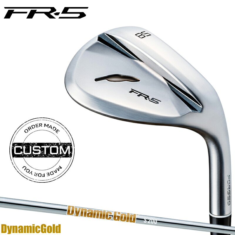 【受注生産】【正規品】 右打用 フォーティーン FR-5 ウェッジ パールサテン ダイナミックゴールド 装着 カスタムオーダー FOURTEEN FR5 シルバー DG 2025年5月発売モデル