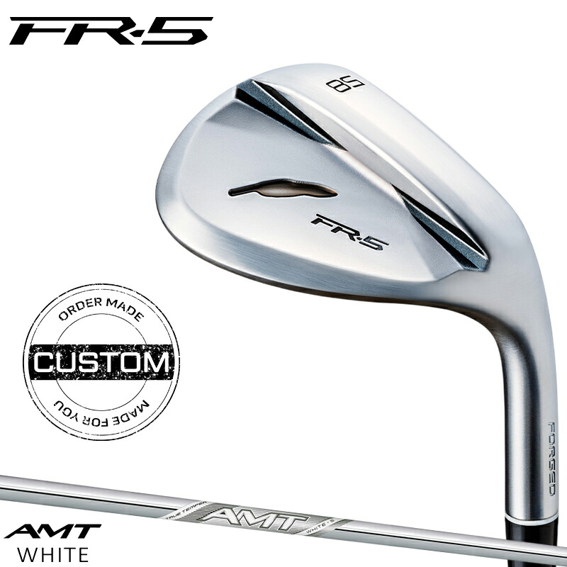【受注生産】【正規品】 右打用 フォーティーン FR-5 ウェッジ パールサテン AMT ホワイト 装着 カスタムオーダー FOURTEEN FR5 シルバー AMT WHITE 2025年5月発売モデル｜アトラクトゴルフ 店