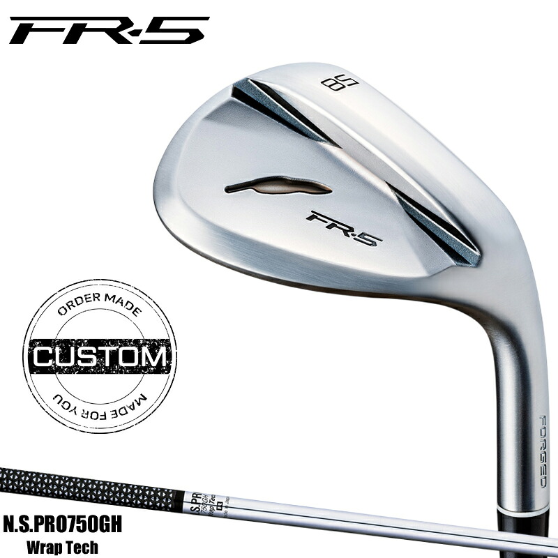 【受注生産】【正規品】 右打用 フォーティーン FR-5 ウェッジ パールサテン NSプロ 750GH ラップテック 装着 カスタムオーダー FOURTEEN FR5 シルバー N.S.PRO750GH Wrap Tech 2025年5月発売モデル
