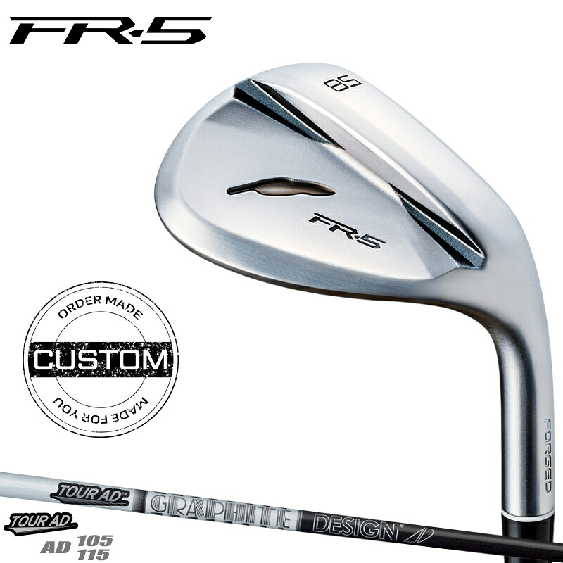 【受注生産】【正規品】 右打用 フォーティーン FR-5 ウェッジ パールサテン グラファイトデザイン ツアーAD 105/115 IRON 装着 カスタムオーダー FOURTEEN FR5 シルバー TOUR AD-105/AD-115 2025年5月発売モデル|アトラクトゴルフ 店