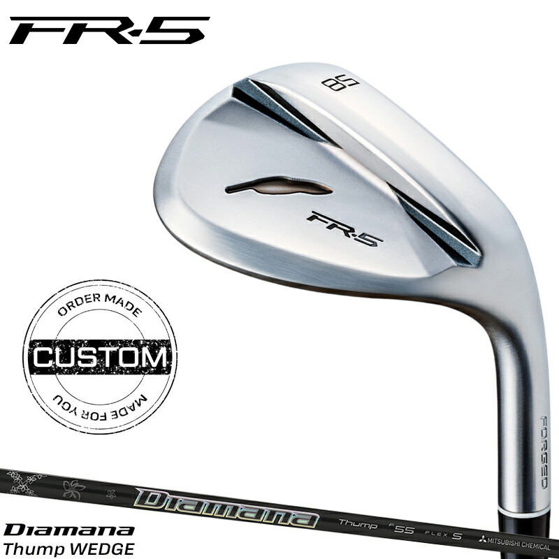 【受注生産】【正規品】 右打用 フォーティーン FR-5 ウェッジ パールサテン ディアマナ サンプ ウェッジ 装着 カスタムオーダー FOURTEEN FR5 シルバー Diamana THUMP Wedge 2025年5月発売モデル