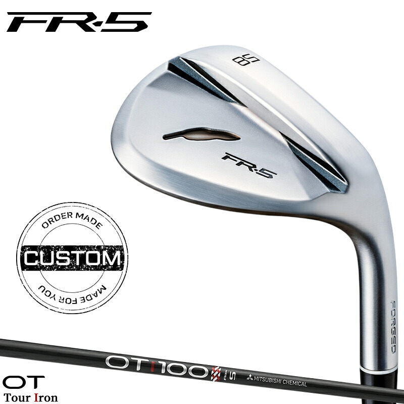 【受注生産】【正規品】 右打用 フォーティーン FR-5 ウェッジ パールサテン OT ツアー アイアン 装着 カスタムオーダー FOURTEEN FR5 シルバー OT Tour iron 2025年5月発売モデル